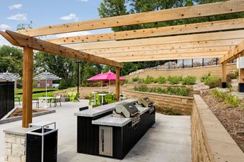 Grills and picnic area